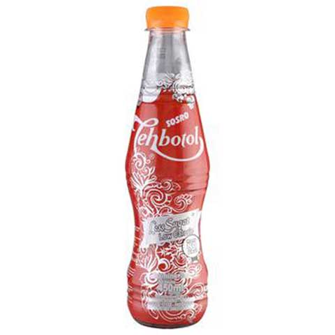 SOSRO TEA LESS SUGAR PET 450ML